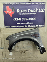 2008-2010 Ford Super Duty F250 F350 RH Passenger Side Fender - Dark Shadow Gray