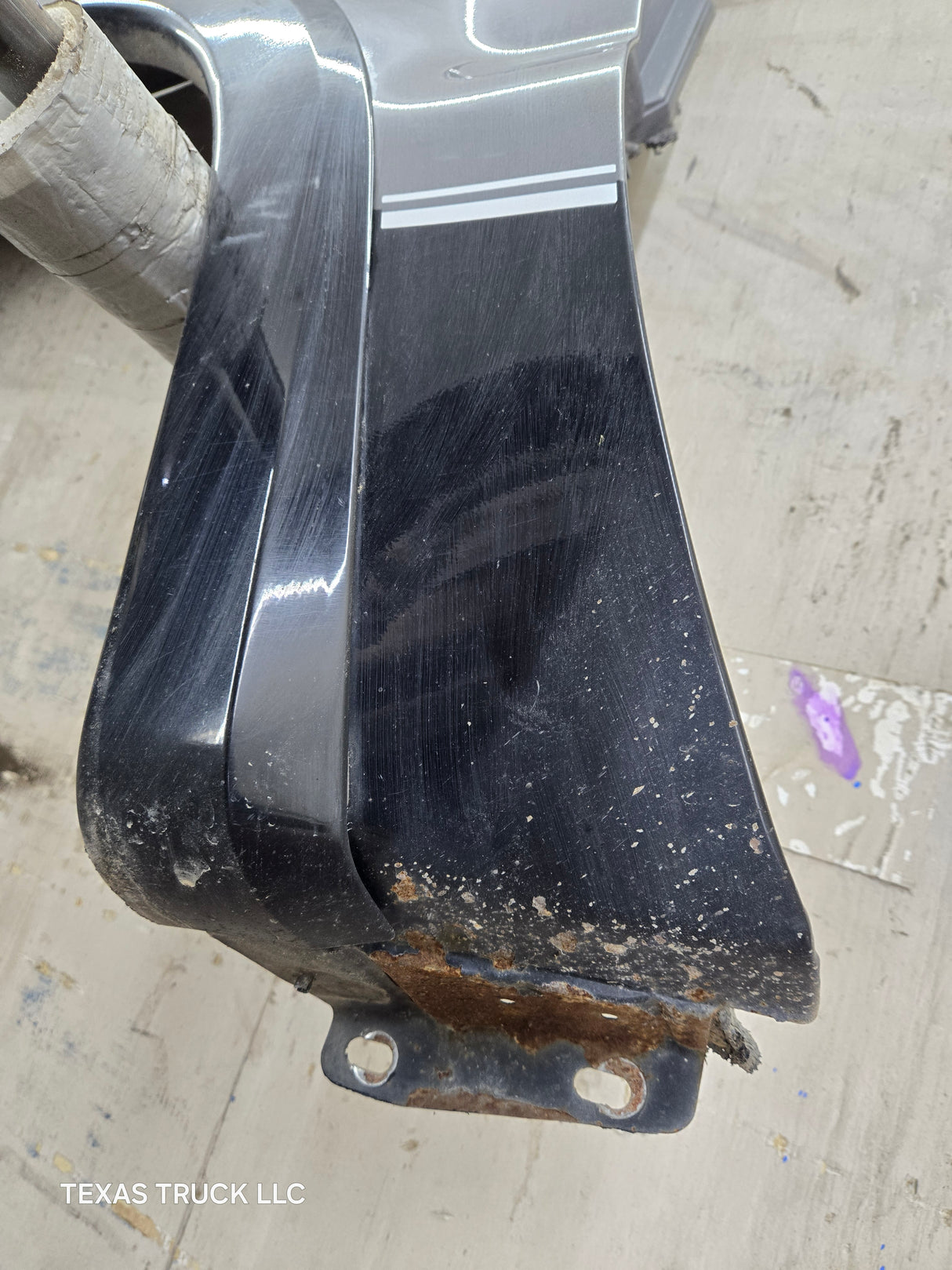 2008-2010 Ford Super Duty F250 F350 RH Passenger Side Fender - Dark Shadow Gray