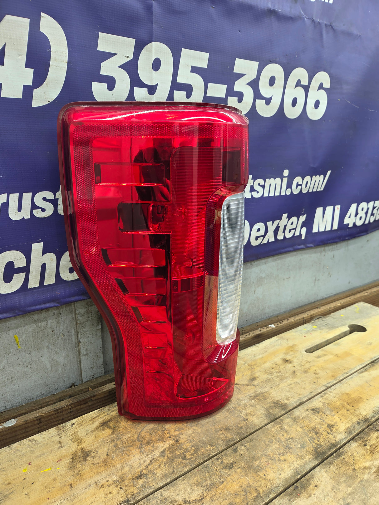 2017-2019 Ford Super Duty Driver Side Tail Light Halogen HC3B-13B505-AC