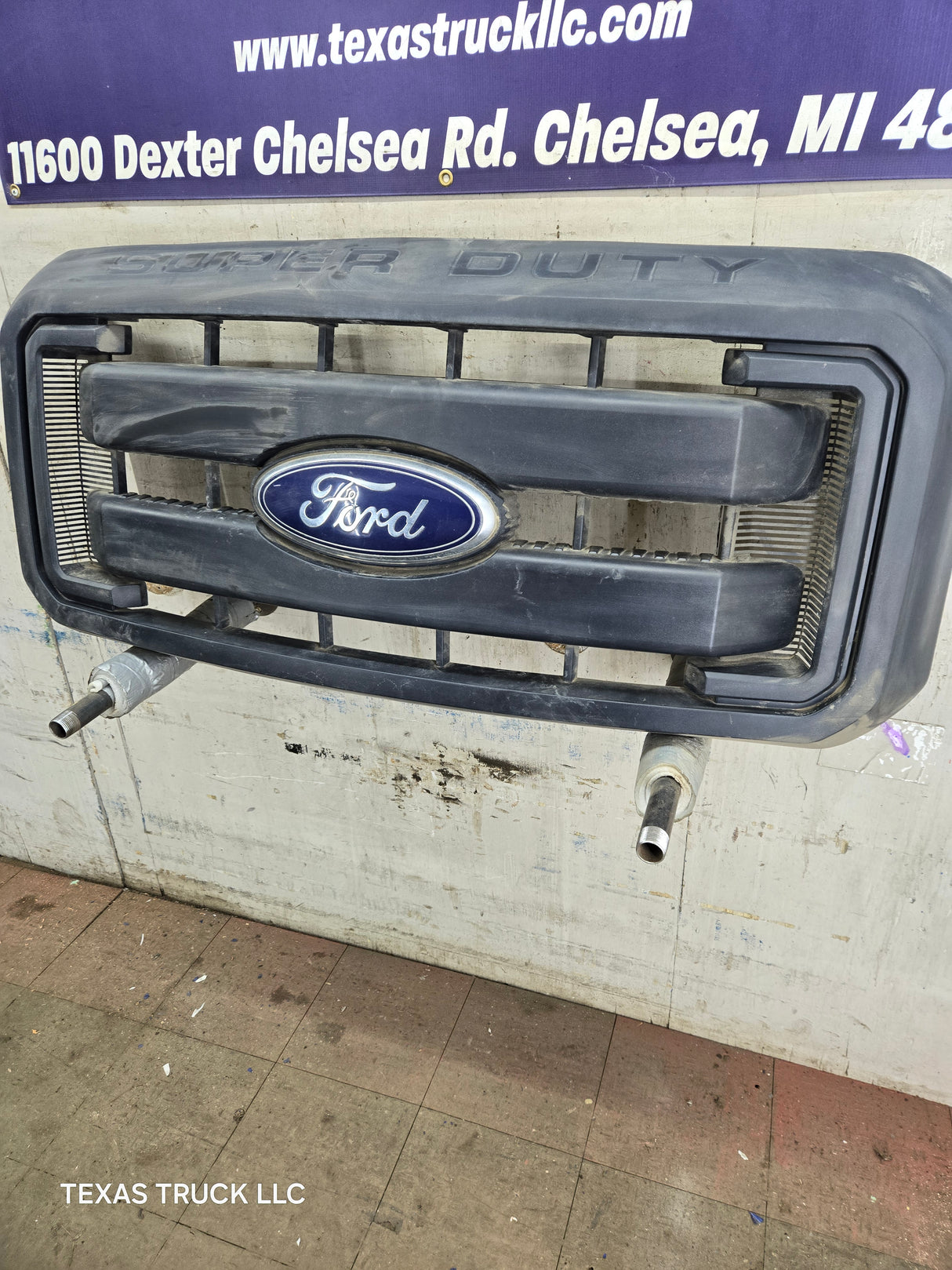 2011-2016 Ford Super Duty Black Grill F250 F350 F450 F550