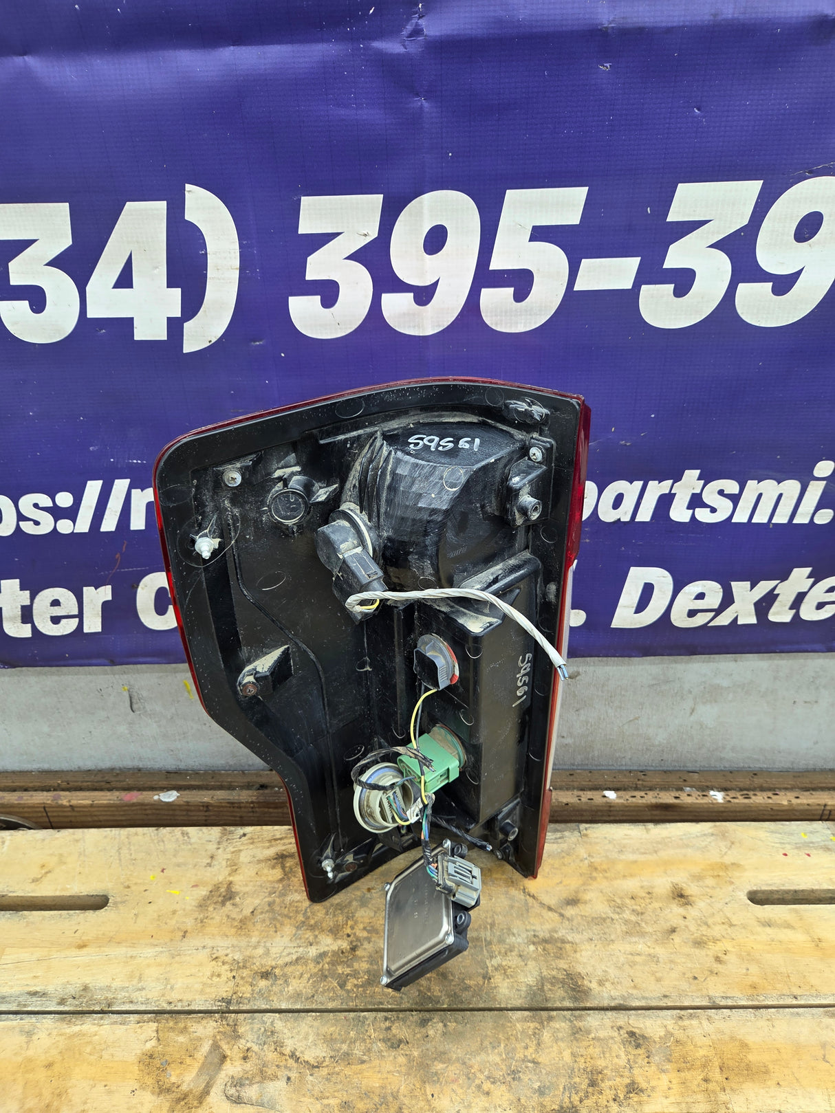 2020-2022 Ford Super Duty Passenger Side Tail Light Halogen LC3B-13B504-AD