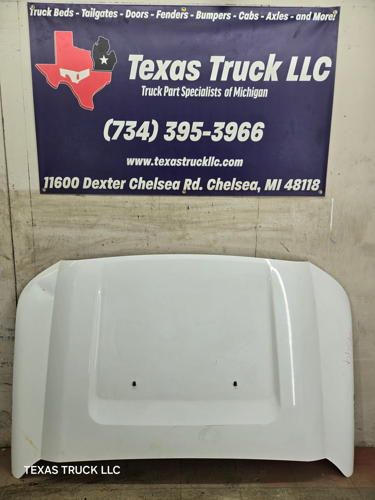 2011-2016 Ford Super Duty Hood F250 F350 F450 F550 - Oxford White
