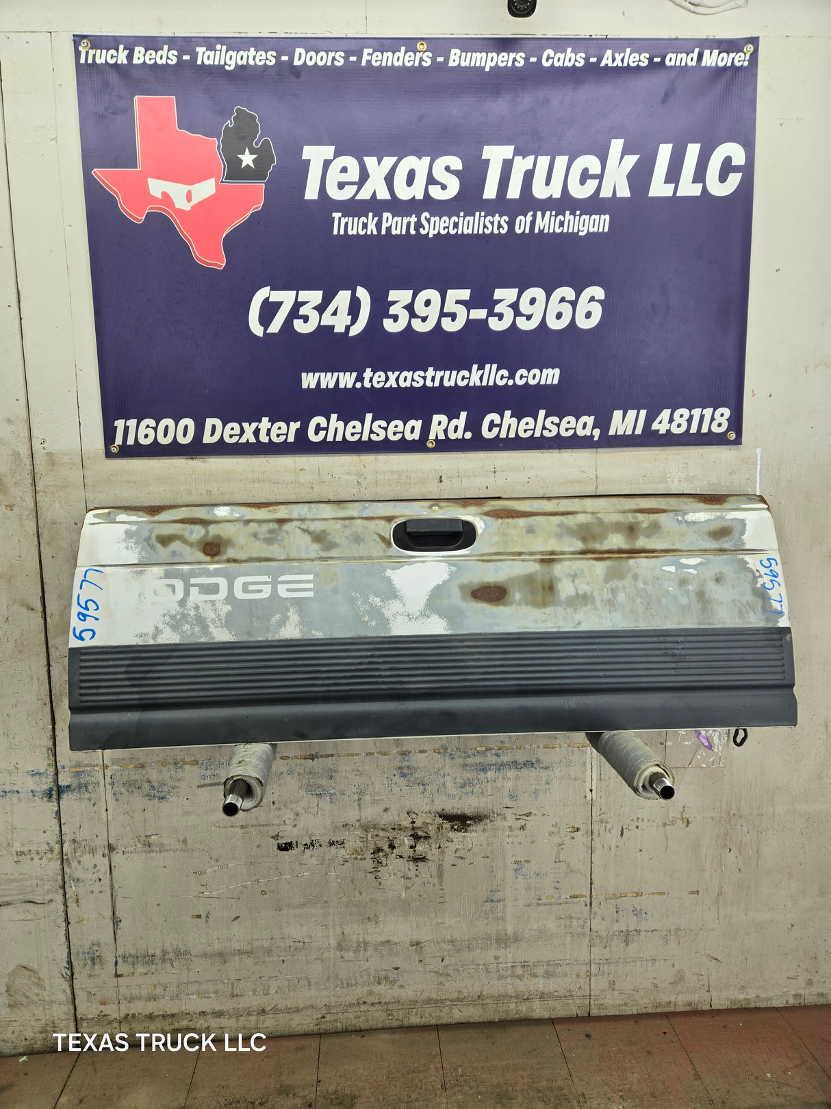 1994-2002 Dodge Ram 1500 2500 3500 2nd Gen Truck Tailgate