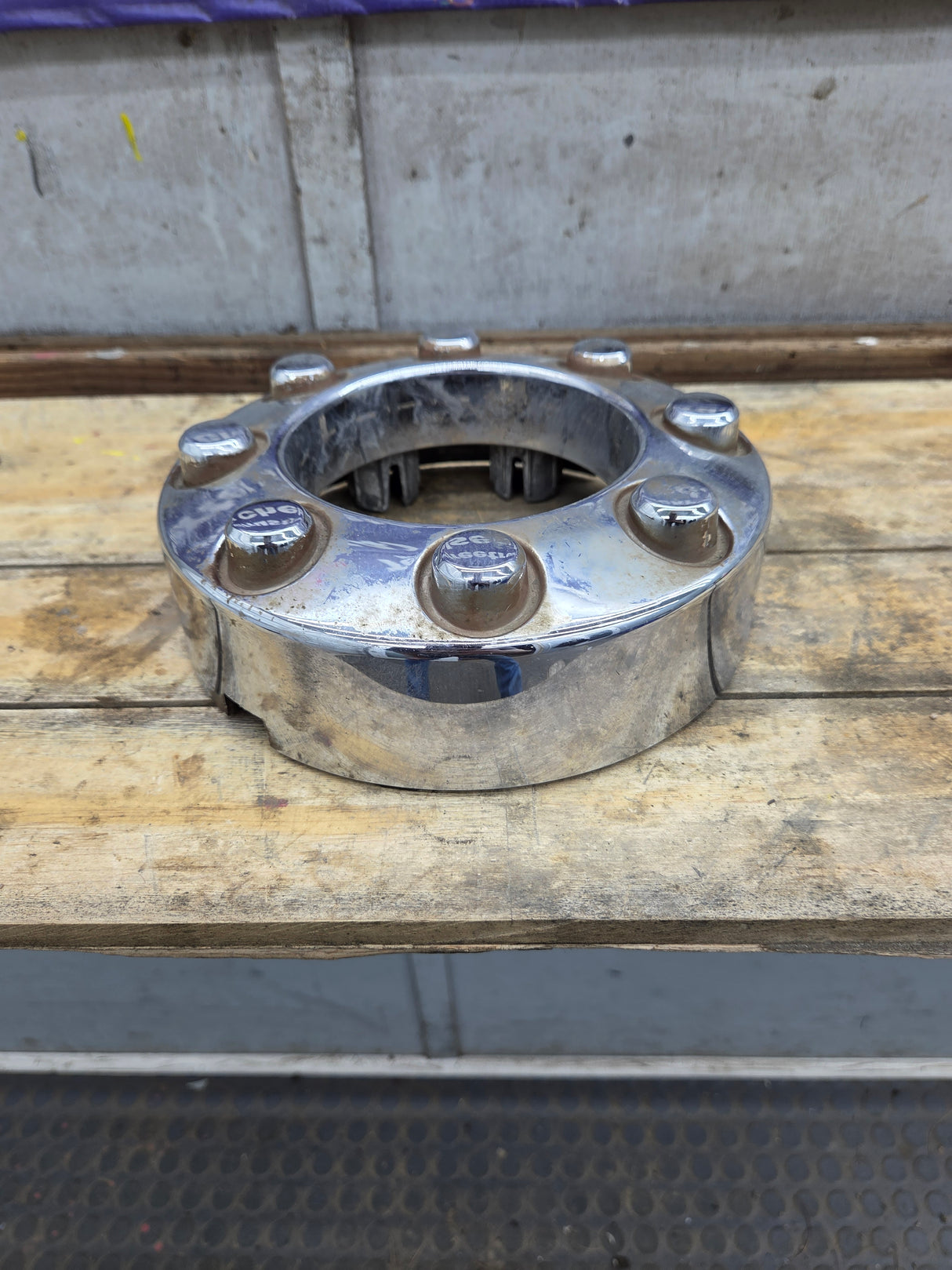 2008-2016 Ford Super Duty Front Hub Cap Center Cap 8 LUG F250 F350
