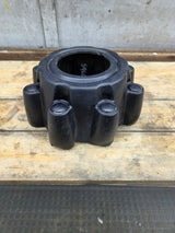 1999-2007 Ford Super Duty Black Front Hub Cap 4wd Center Cap SRW 8 LUG