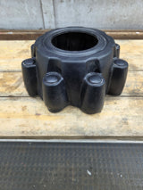 1999-2007 Ford Super Duty Black Front Hub Cap 4wd Center Cap SRW 8 LUG