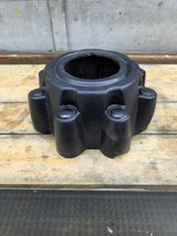1999-2007 Ford Super Duty Black Front Hub Cap 4wd Center Cap SRW 8 LUG