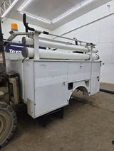 8' Steel Utility Service Body Truck Single Rear Wheel Utility Bed Universal