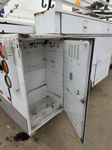 8' Steel Utility Service Body Truck Single Rear Wheel Utility Bed Universal