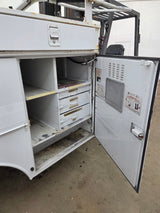 8' Steel Utility Service Body Truck Single Rear Wheel Utility Bed Universal
