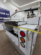 8' Steel Utility Service Body Truck Single Rear Wheel Utility Bed Universal