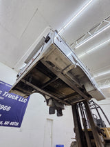 8' Steel Utility Service Body Truck Single Rear Wheel Utility Bed Universal