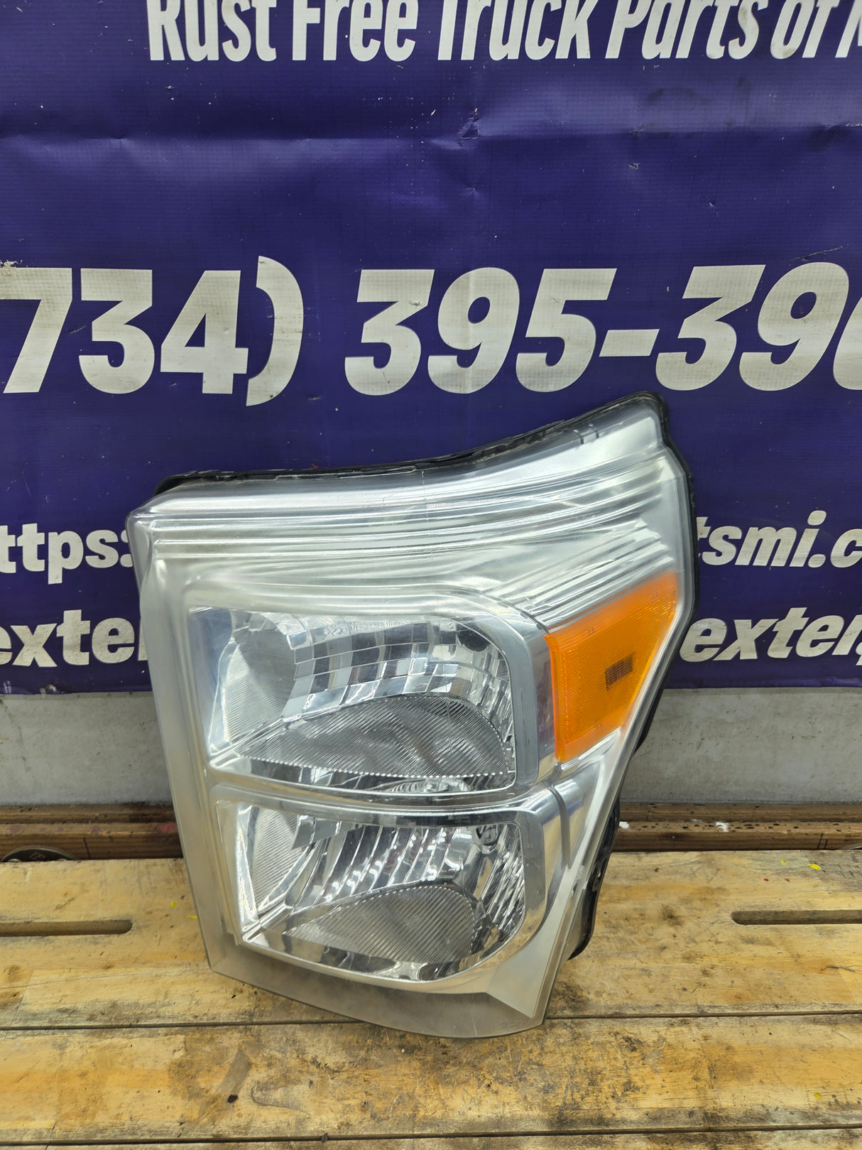 2011-2016 Ford Super Duty F250 F350 F450 F550 LH Driver Side Headlight BC34-13006-A 6.7L Power Stroke 6.2L Gas