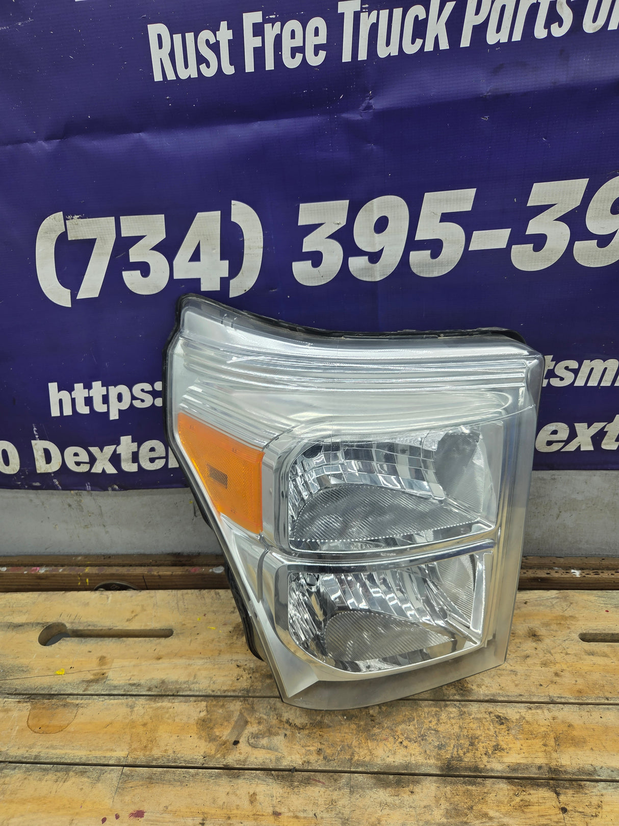 2011-2016 Ford Super Duty F250 F350 F450 F550 RH Passenger Side Headlight 6.7L Power Stroke 6.2L BC34-13005-A
