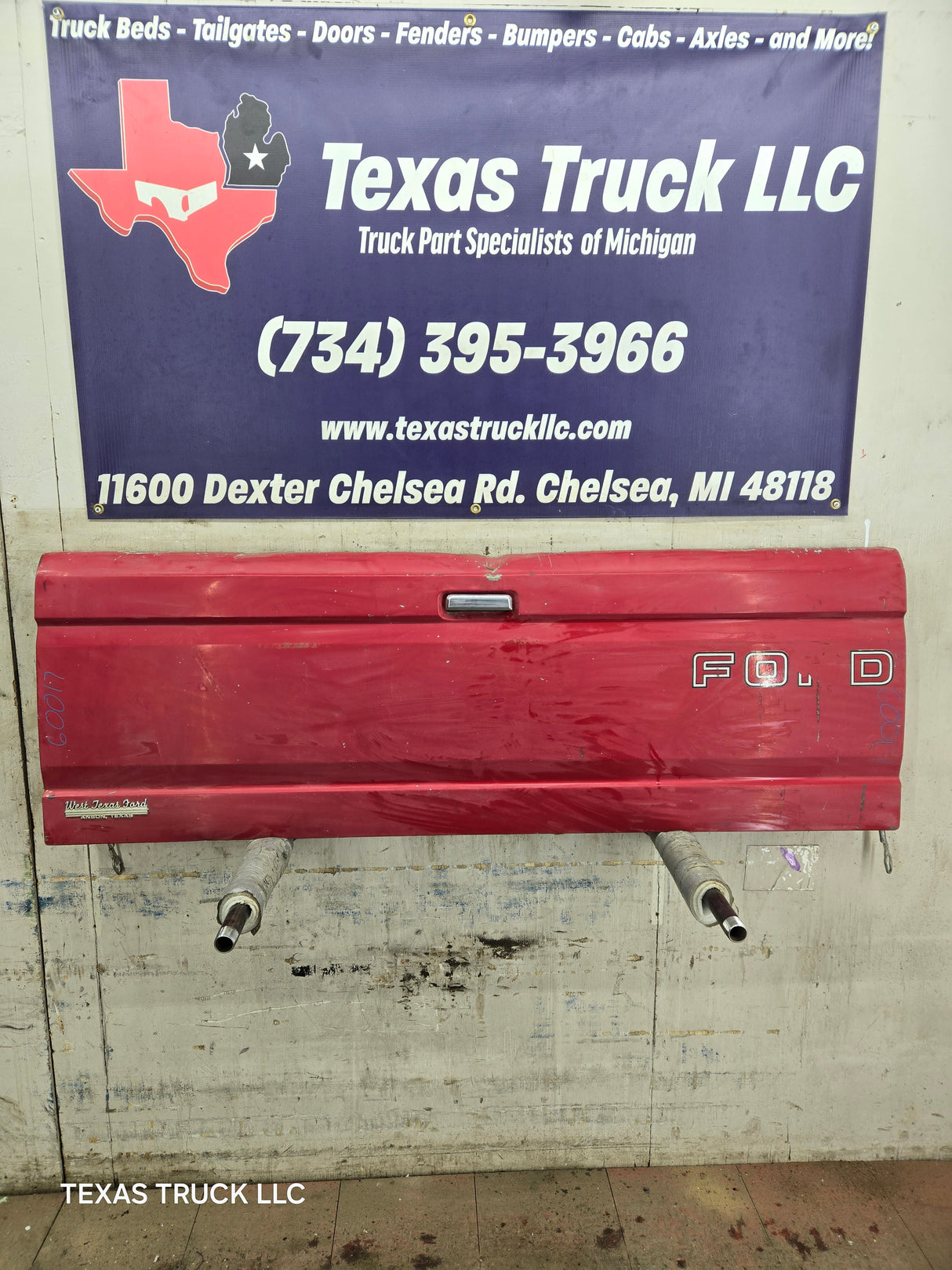 1980-1997 Bullnose / Bricknose / OBS Ford F100 F150 F250 F350 Tailgate