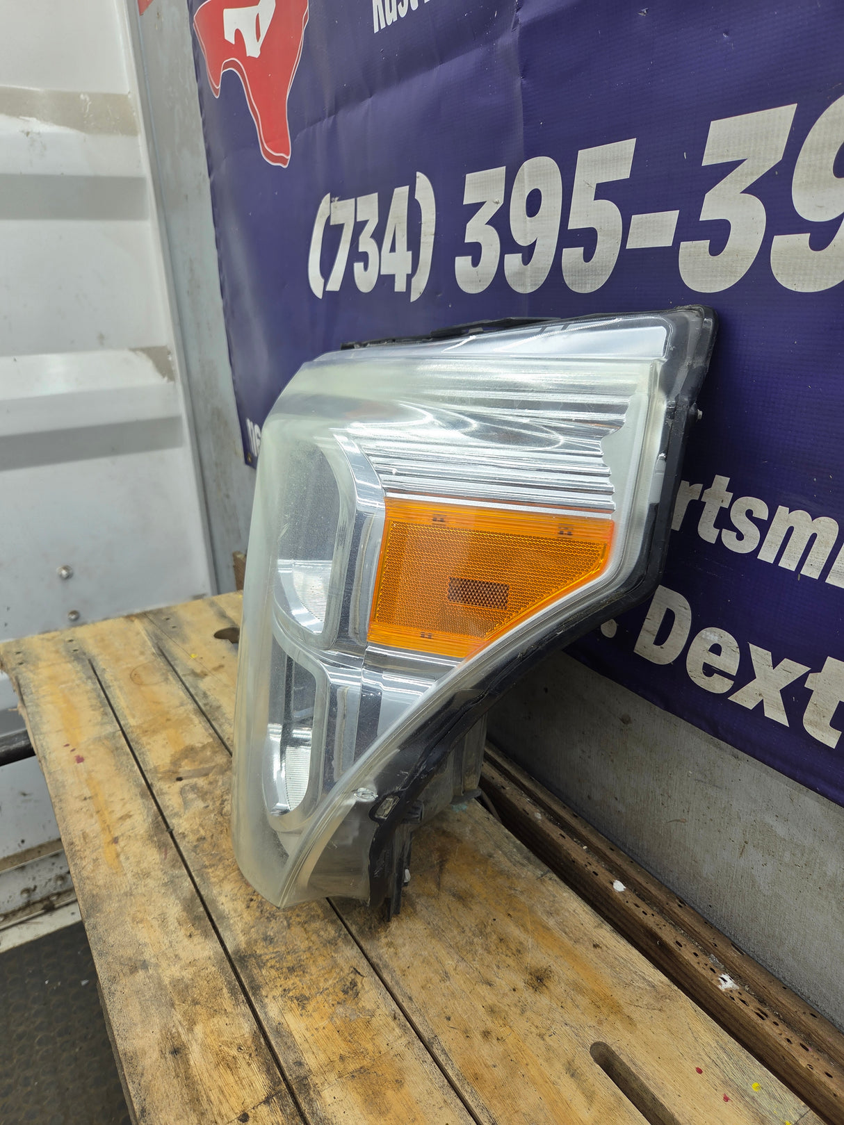 2011-2016 Ford Super Duty F250 F350 F450 F550 LH Driver Side Headlight BC34-13006-A 6.7L Power Stroke 6.2L Gas