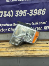 2009-2014 Ford F150 RH Passenger Side Headlight Halogen - DL3Z13008B, DL3Z13008EC