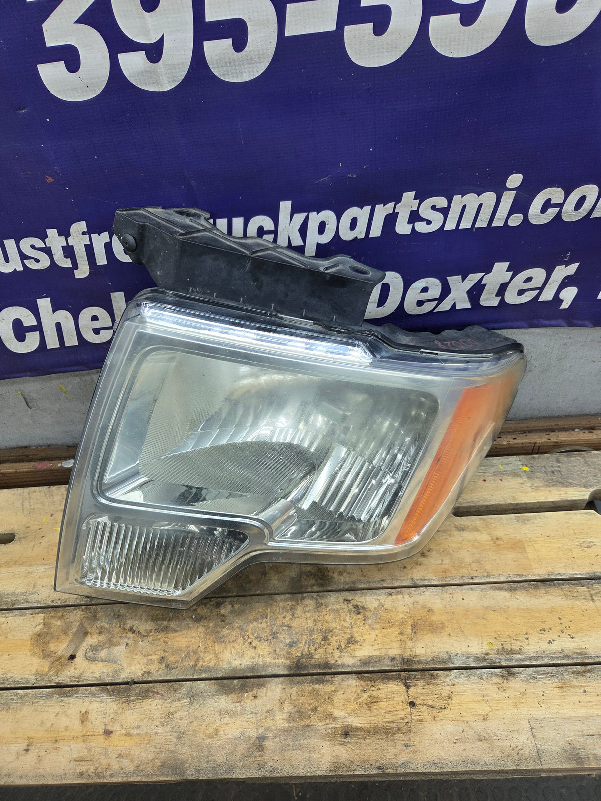 2009-2014 Ford F150 RH Passenger Side Headlight Halogen - DL3Z13008B, DL3Z13008EC