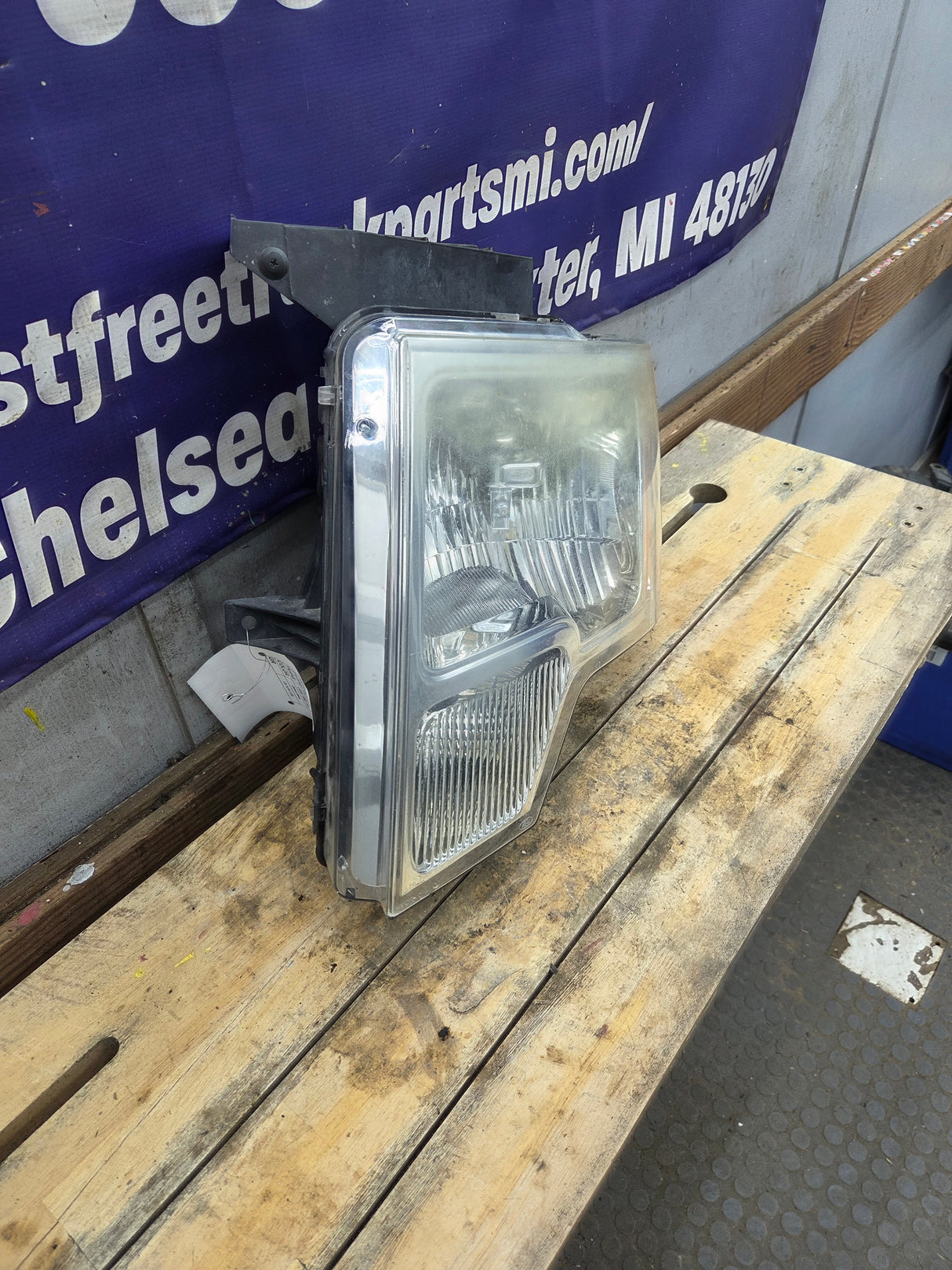 2009-2014 Ford F150 RH Passenger Side Headlight Halogen - DL3Z13008B, DL3Z13008EC