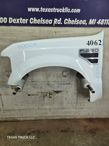2008-2010 Ford Super Duty F250 F350 LH Driver Side Fender - Oxford White