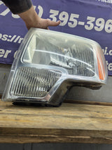 2009-2014 Ford F150 RH Passenger Side Headlight Halogen - DL3Z13008B, DL3Z13008EC