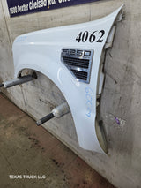2008-2010 Ford Super Duty F250 F350 LH Driver Side Fender - Oxford White