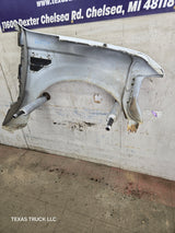 2008-2010 Ford Super Duty F250 F350 LH Driver Side Fender - Oxford White