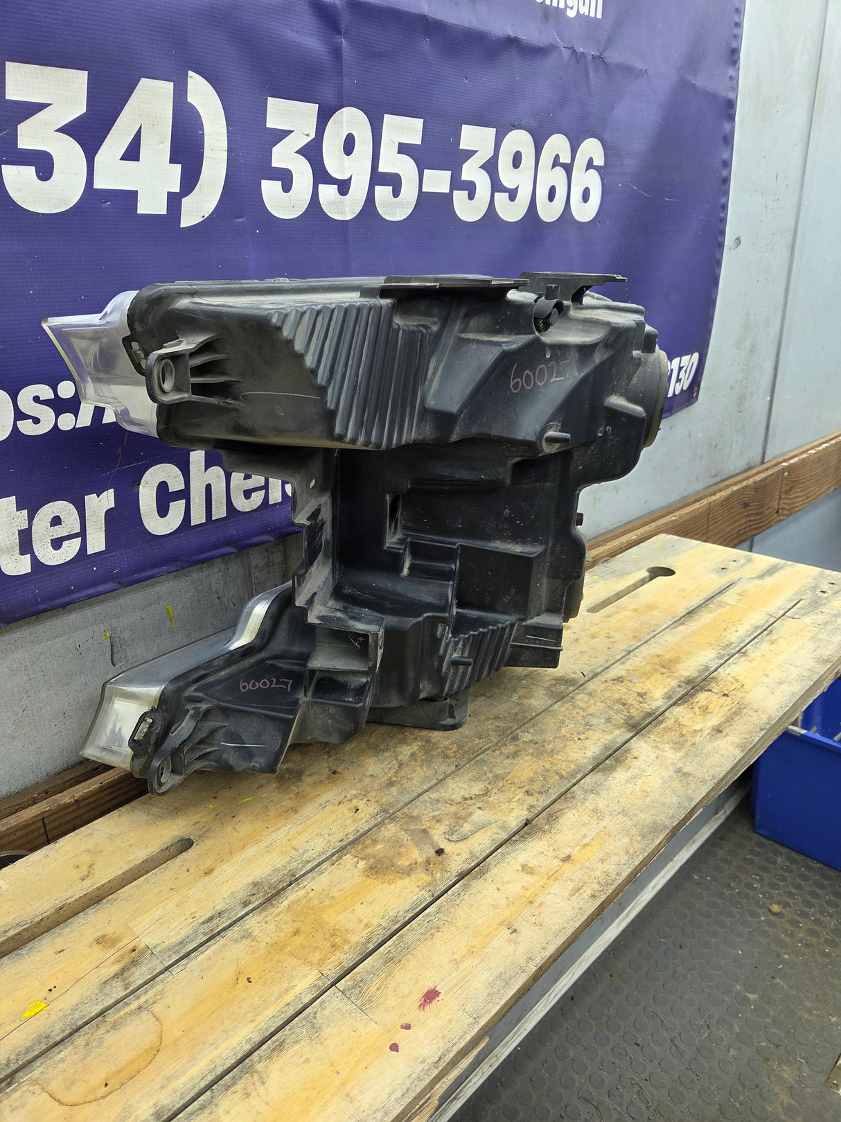 2018-2020 Ford F150 XL RH Passenger Side Headlight Halogen -KL3Z13008M, KL3Z13008C