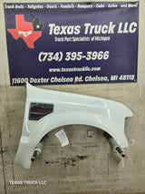 2008-2010 Ford Super Duty F250 F350 RH Passenger Side Fender - Oxford White