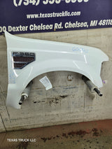 2008-2010 Ford Super Duty F250 F350 RH Passenger Side Fender - Oxford White