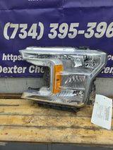 2018-2020 Ford F150 XL LH Driver Side Headlight Halogen - KL3Z13008P, KL3Z13008D
