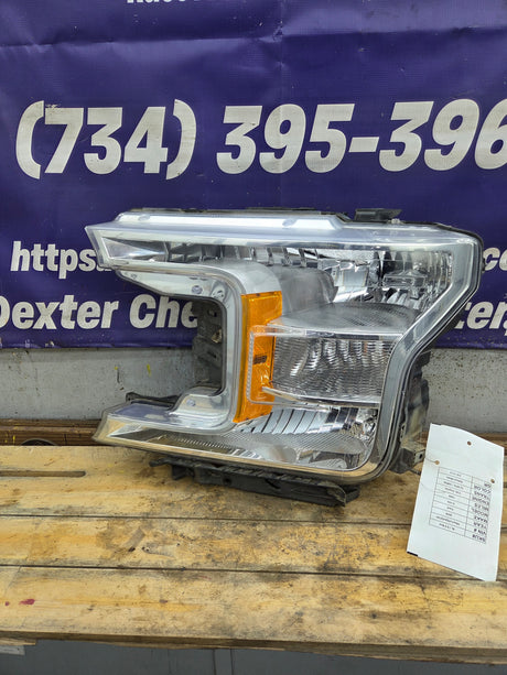 2018-2020 Ford F150 XL LH Driver Side Headlight Halogen - KL3Z13008P, KL3Z13008D