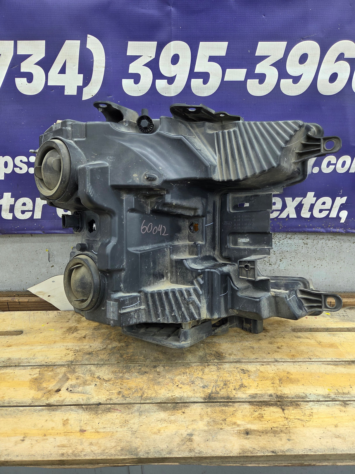 2018-2020 Ford F150 XL LH Driver Side Headlight Halogen - KL3Z13008P, KL3Z13008D