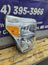 2011-2016 Ford Super Duty F250 F350 F450 F550 RH Passenger Side Headlight 6.7L Power Stroke 6.2L BC34-13005-A