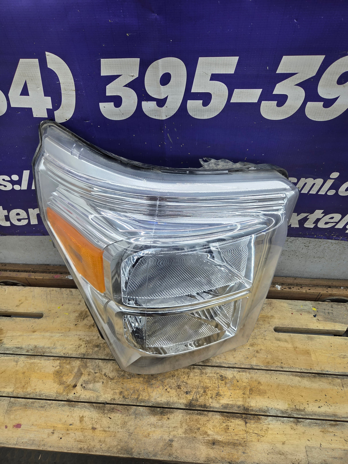 2011-2016 Ford Super Duty F250 F350 F450 F550 RH Passenger Side Headlight 6.7L Power Stroke 6.2L BC34-13005-A