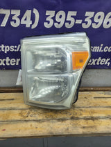 2011-2016 Ford Super Duty F250 F350 F450 F550 LH Driver Side Headlight BC34-13006-A 6.7L Power Stroke 6.2L Gas