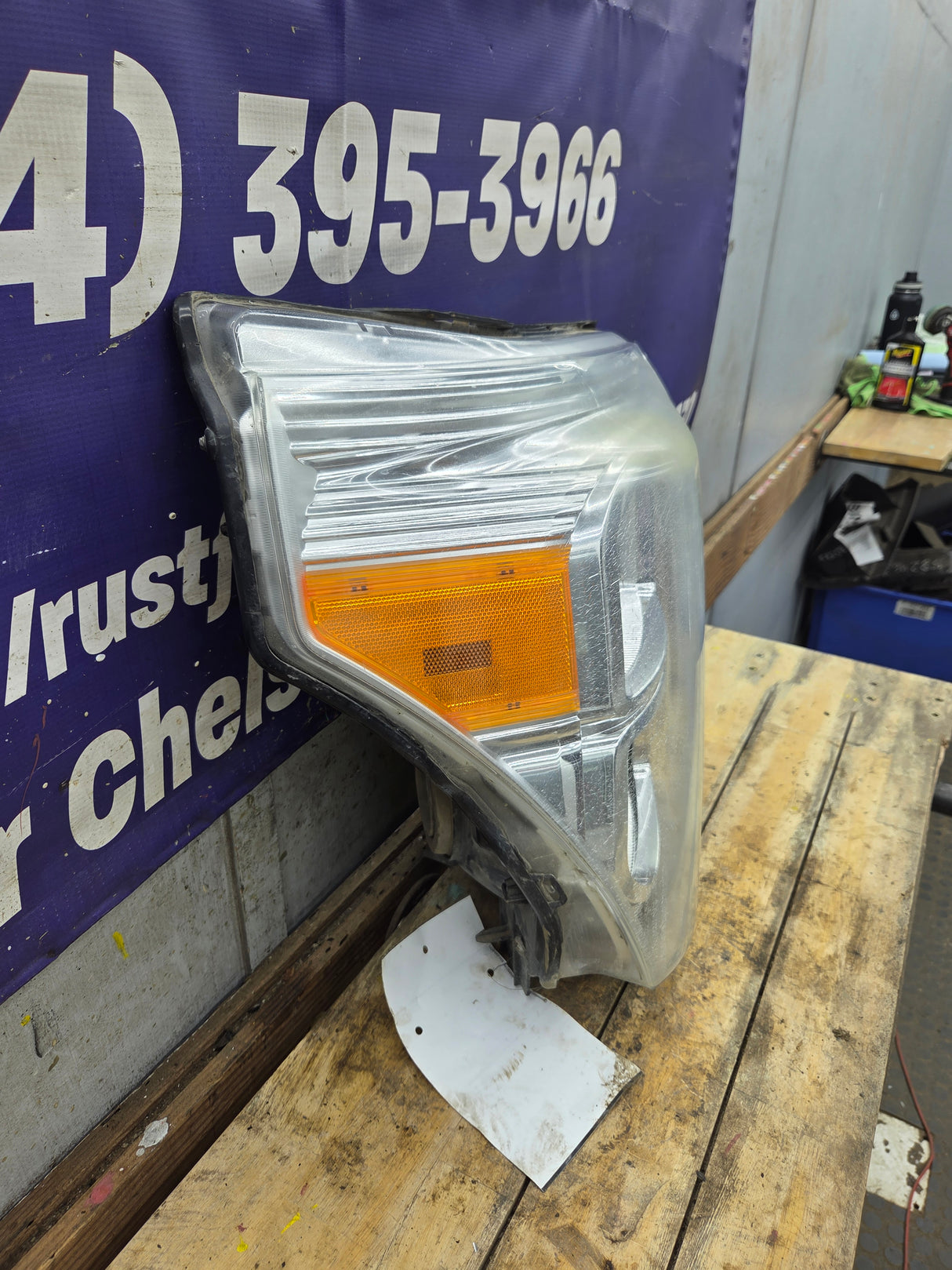 2011-2016 Ford Super Duty F250 F350 F450 F550 RH Passenger Side Headlight 6.7L Power Stroke 6.2L BC34-13005-A