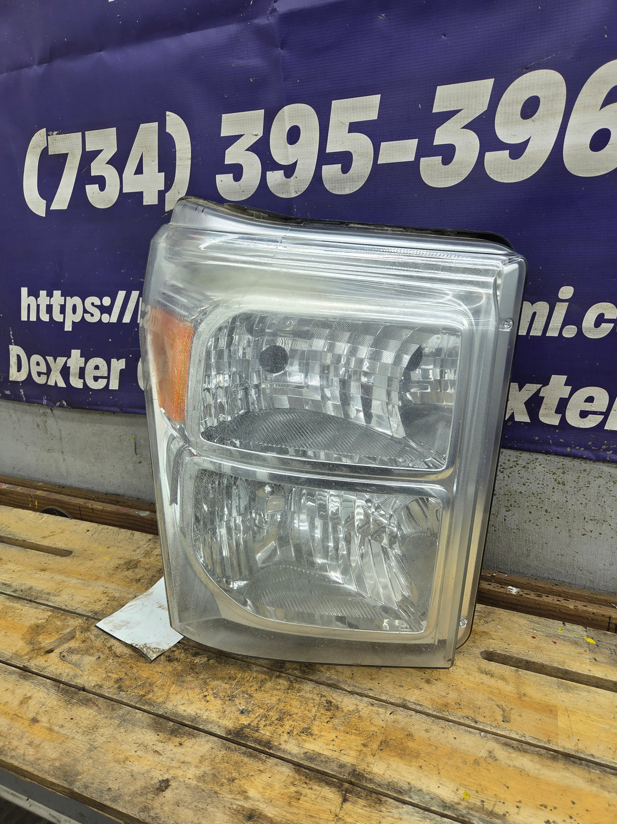 2011-2016 Ford Super Duty F250 F350 F450 F550 RH Passenger Side Headlight 6.7L Power Stroke 6.2L BC34-13005-A