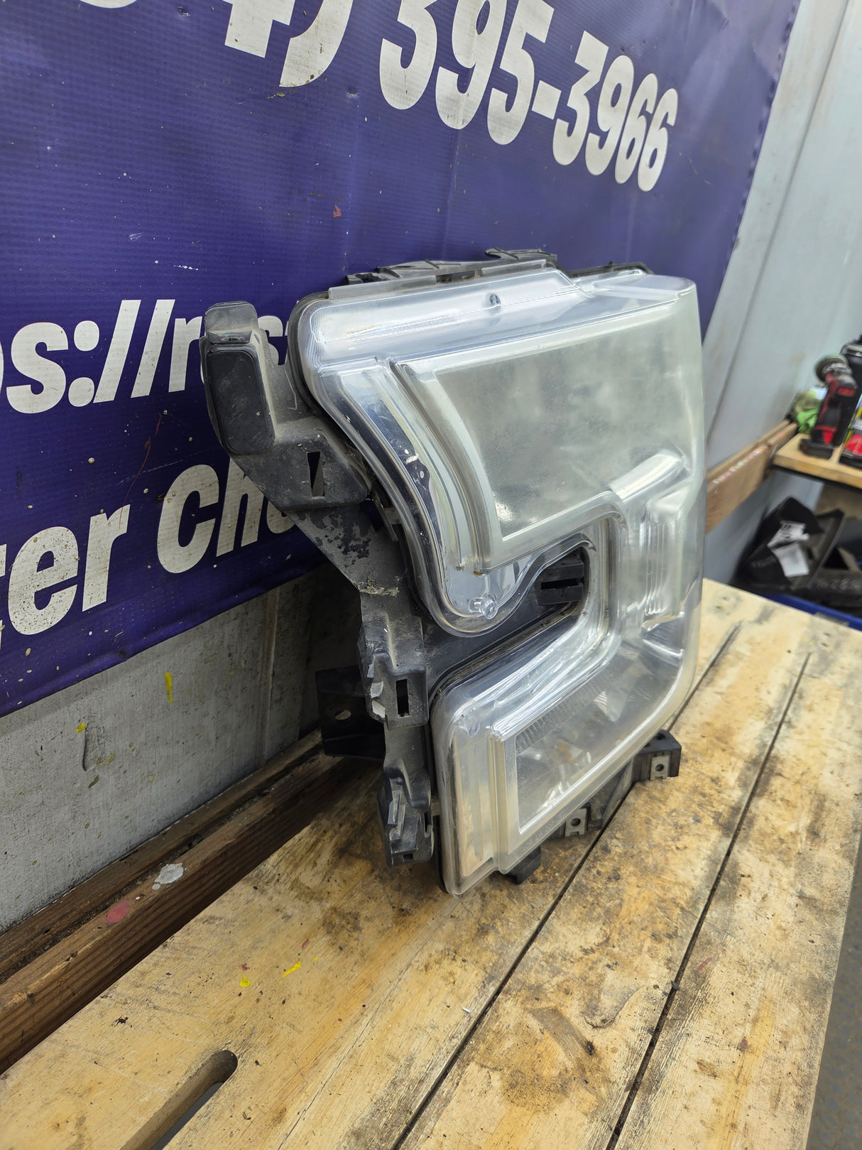 2015-2017 Ford F150 LH Driver Side Headlight Halogen - FL3Z13008B-FPM