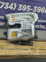 2015-2017 Ford F150 LH Driver Side Headlight Halogen - FL3Z13008B-FPM