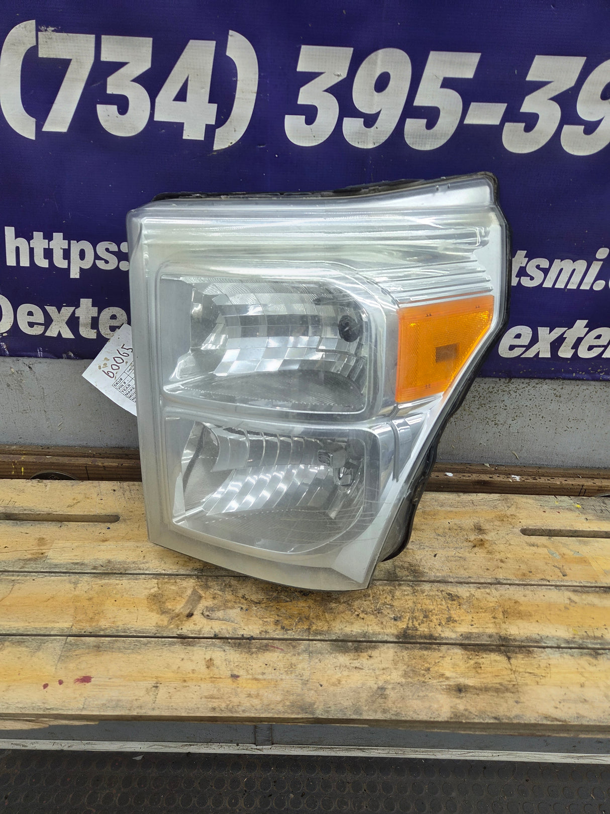 2011-2016 Ford Super Duty F250 F350 F450 F550 LH Driver Side Headlight BC34-13006-A 6.7L Power Stroke 6.2L Gas