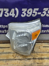 2011-2016 Ford Super Duty F250 F350 F450 F550 LH Driver Side Headlight BC34-13006-A 6.7L Power Stroke 6.2L Gas