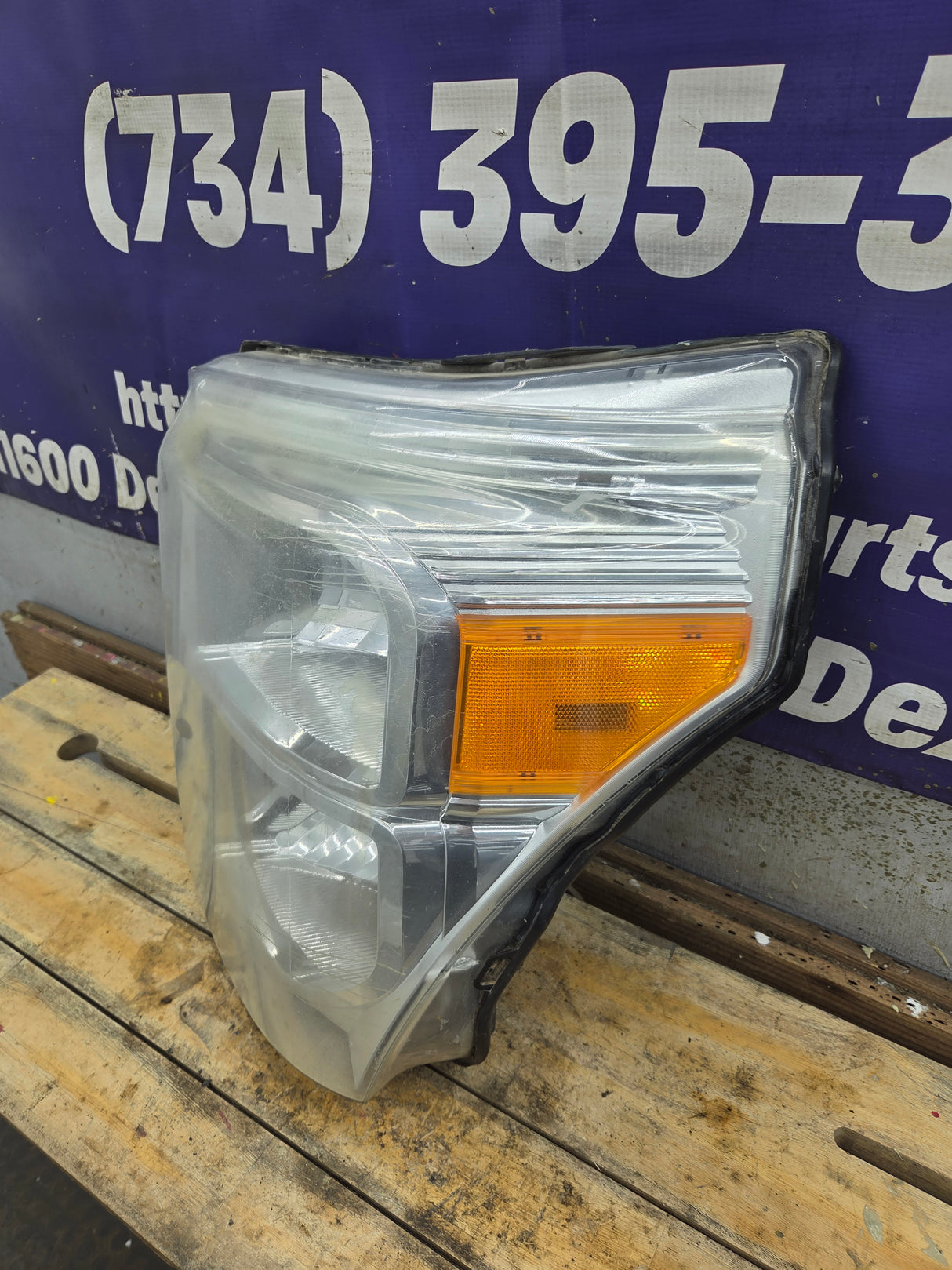 2011-2016 Ford Super Duty F250 F350 F450 F550 LH Driver Side Headlight BC34-13006-A 6.7L Power Stroke 6.2L Gas