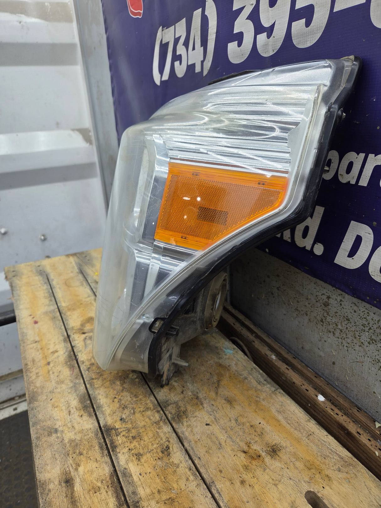 2011-2016 Ford Super Duty F250 F350 F450 F550 LH Driver Side Headlight BC34-13006-A 6.7L Power Stroke 6.2L Gas