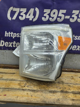 2011-2016 Ford Super Duty F250 F350 F450 F550 LH Driver Side Headlight BC34-13006-A 6.7L Power Stroke 6.2L Gas