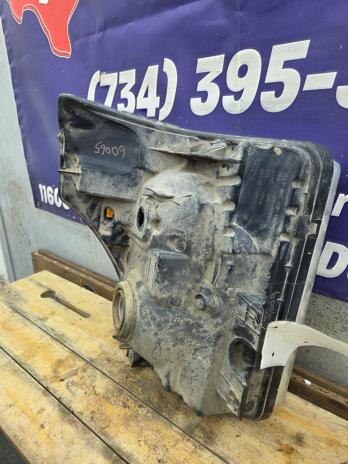 2011-2016 Ford Super Duty F250 F350 F450 F550 LH Driver Side Headlight BC34-13006-A 6.7L Power Stroke 6.2L Gas