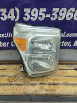 2011-2016 Ford Super Duty F250 F350 F450 F550 RH Passenger Side Headlight 6.7L Power Stroke 6.2L BC34-13005-A