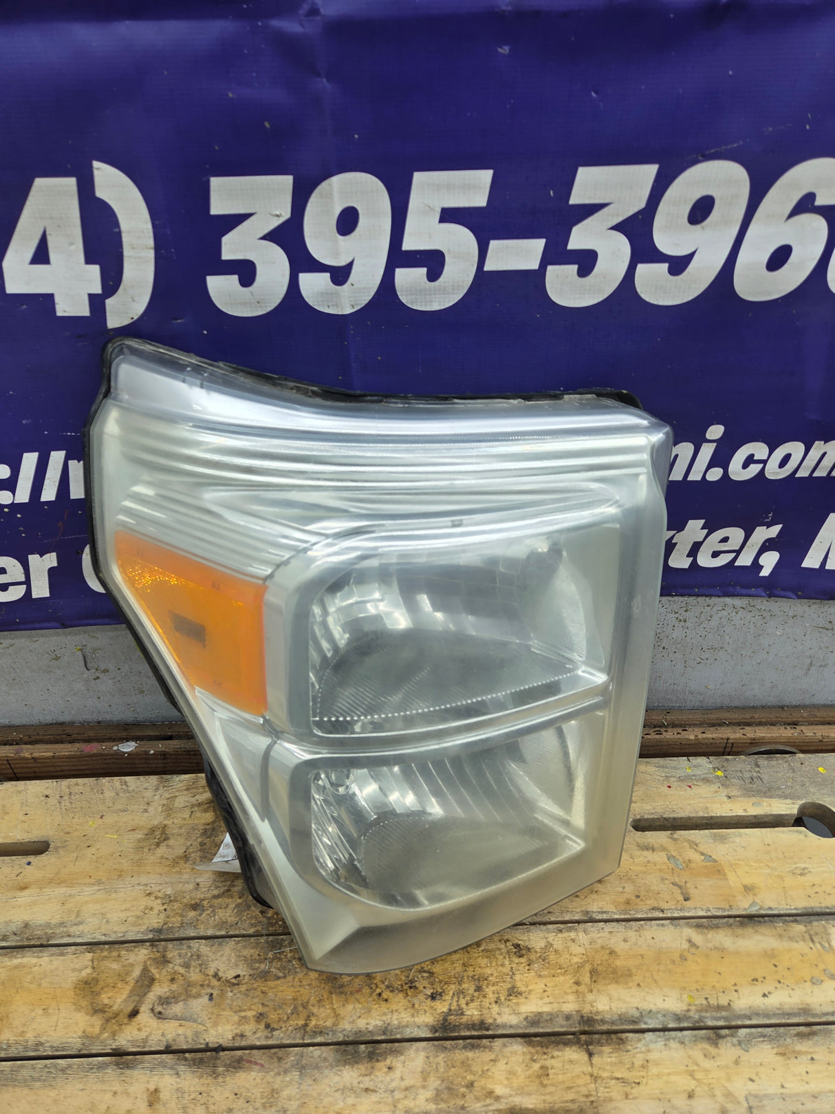 2011-2016 Ford Super Duty F250 F350 F450 F550 RH Passenger Side Headlight 6.7L Power Stroke 6.2L BC34-13005-A