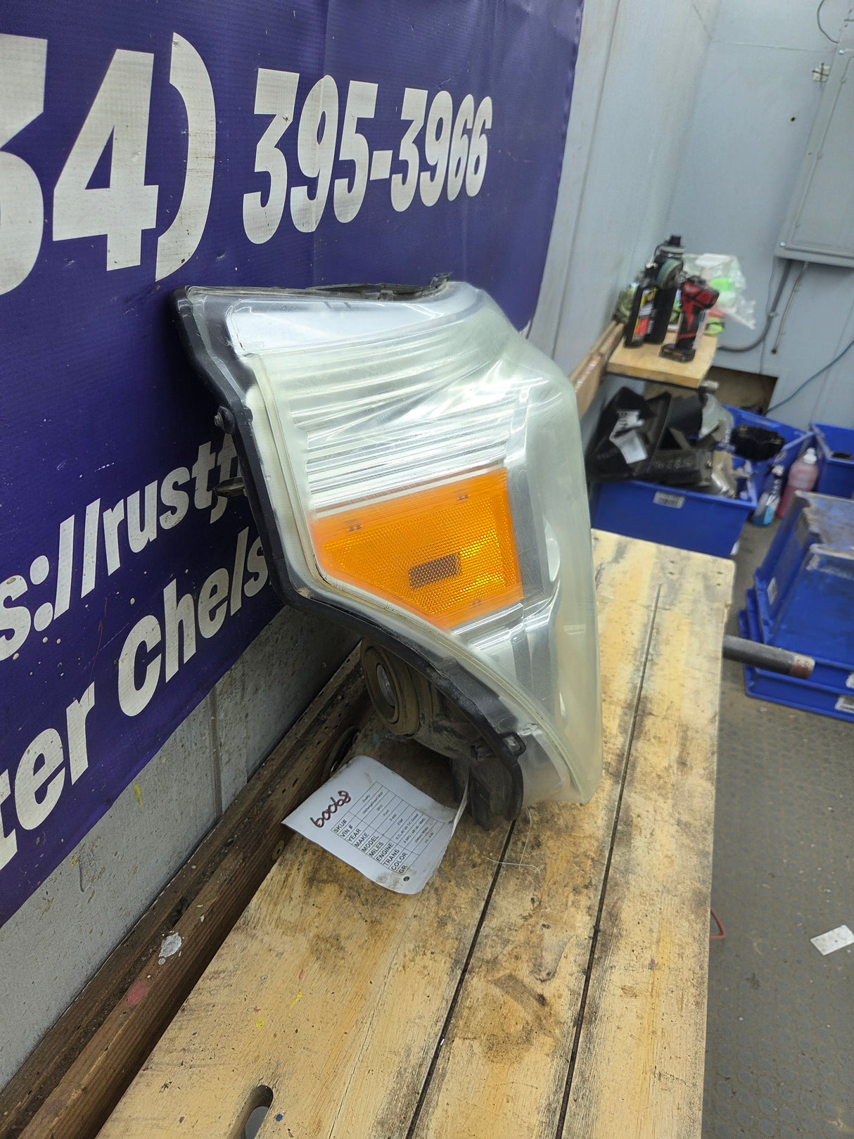 2011-2016 Ford Super Duty F250 F350 F450 F550 RH Passenger Side Headlight 6.7L Power Stroke 6.2L BC34-13005-A