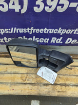 2008-2016 Ford Super Duty F250 F350 F450 F550 LH Driver Side Power Fold & Telescope Heated Towing Mirror OEM